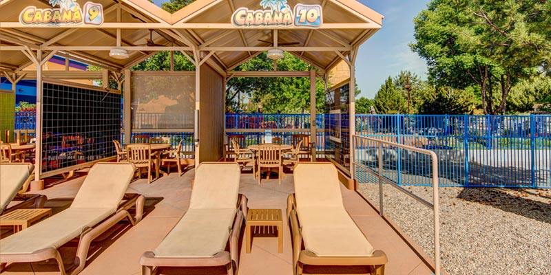 STANDARD WAVE POOL CABANAS